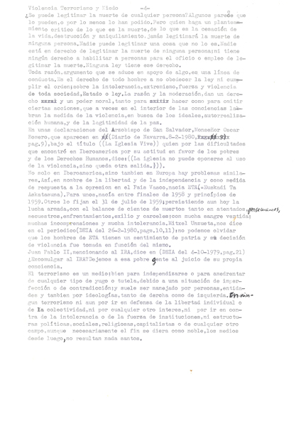Violencia, Terrorismo y Miedo; Politica; Socialismo, familia e Individuo; Comunismo; Anarquismo; Fascismo; Las derechas izquierdas y los trabajadores; Dictaduras; Capitalismo; Democracia; Monopolistas; Imperialismo; Totalitarismo; Colonialismo;Idealismo y sacrificio; Pluralismo; Liberalismo; Pueblos, Naciones y Estados; Monarquia; Elites y Masas; Politica; Justicia, ley; Libertad y raz&oacute;n; Bondad y paz; Verdad y amor;
