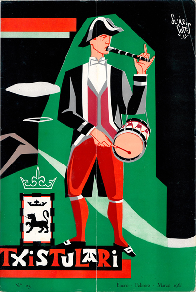 TXISTULARI; Bolet&iacute;n de la Asociaci&oacute;n de Txistularis del Pa&iacute;s Vasco-Navarro; 1961, 1962