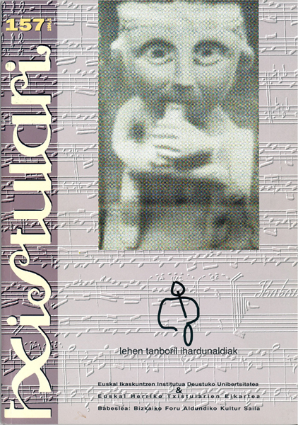 TXISTULARI Aldizkaria; Euskal Herriko Txistularien Elkartea; Donostia; 1994