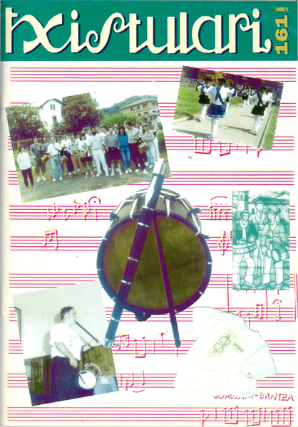 TXISTULARI Aldizkaria; Euskal Herriko Txistularien Elkartea; 1995-1996