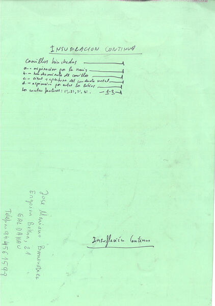 Insuflaci&oacute;n Cont&iacute;nua