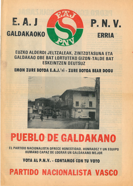 PNV-EAJ Galdakaoko erria
