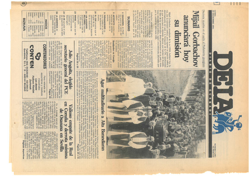 DEIA; Agur Multitudinario a Aita Barandiaran