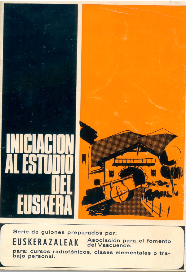 Iniciacion al estudio del euskera