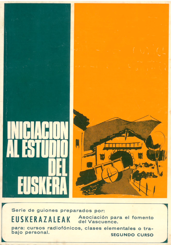 Iniciacion al estudio del euskera. Segundo curso.
